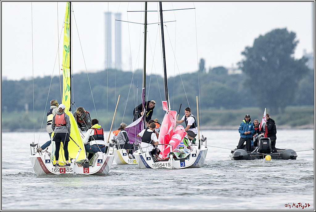 Die Kultur-Regatta Sailing #Art4GlobalGoals - Nachhaltigkeitsziele (Sustainable Develpment Goals / SDGs) der Vereinten Nationen (UN); Monheim - Duesselorfer Yachthafen, 22.08.2021