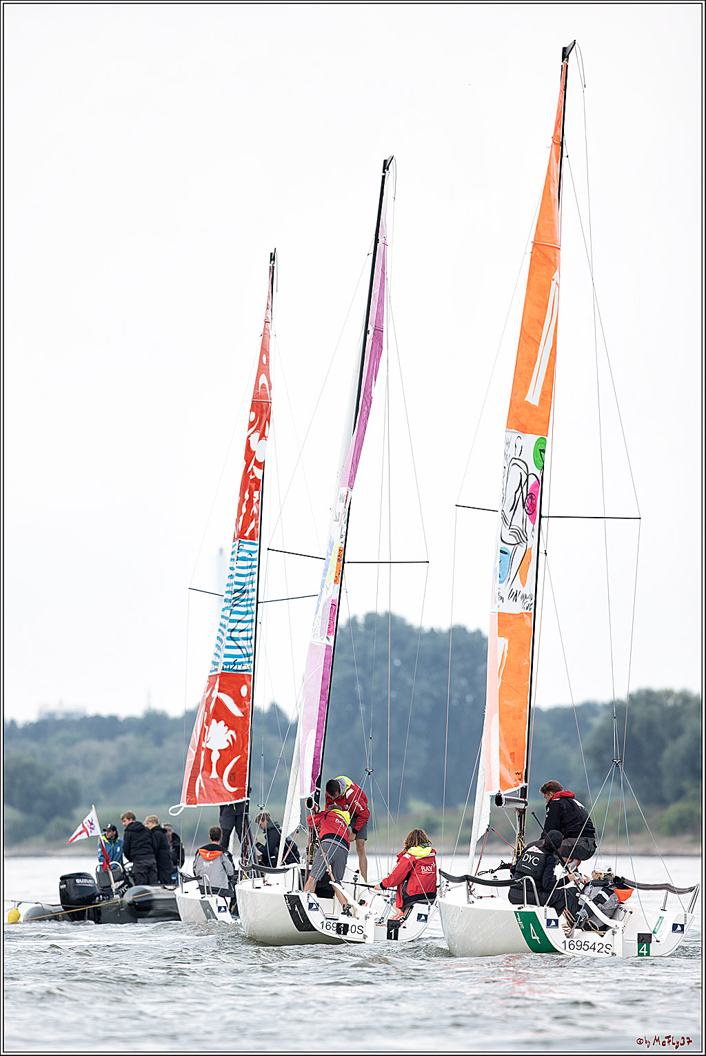 Die Kultur-Regatta Sailing #Art4GlobalGoals - Nachhaltigkeitsziele (Sustainable Develpment Goals / SDGs) der Vereinten Nationen (UN); Monheim - Duesselorfer Yachthafen, 22.08.2021