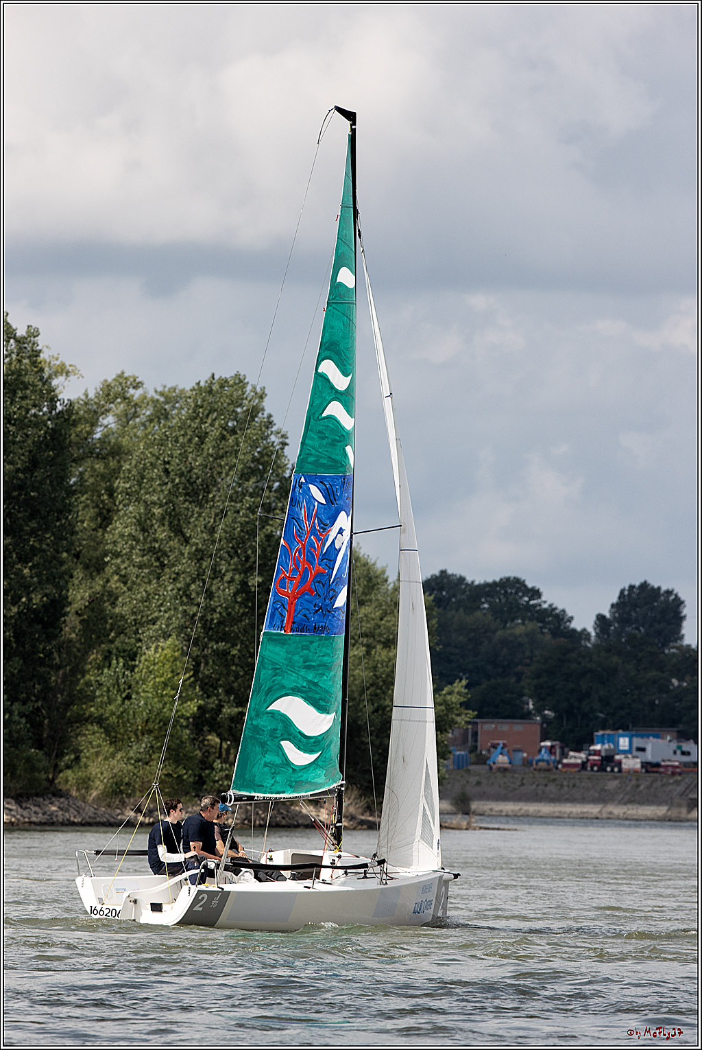 Die Kultur-Regatta Sailing #Art4GlobalGoals - Nachhaltigkeitsziele (Sustainable Develpment Goals / SDGs) der Vereinten Nationen (UN); Monheim - Duesselorfer Yachthafen, 22.08.2021