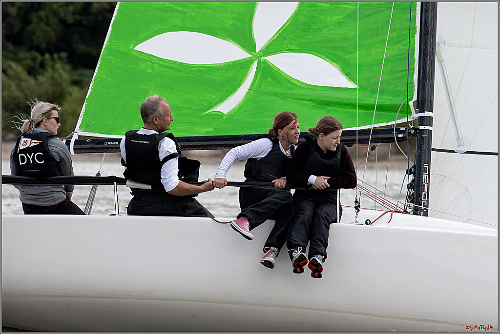 Die Kultur-Regatta Sailing #Art4GlobalGoals - Nachhaltigkeitsziele (Sustainable Develpment Goals / SDGs) der Vereinten Nationen (UN); Monheim - Duesselorfer Yachthafen, 22.08.2021