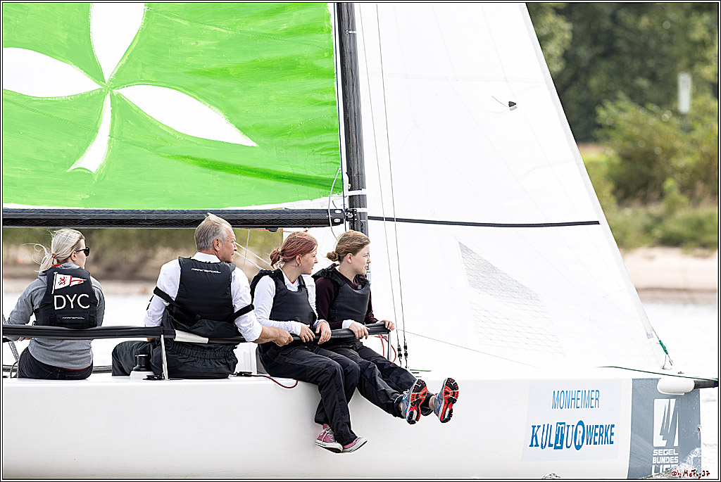Die Kultur-Regatta Sailing #Art4GlobalGoals - Nachhaltigkeitsziele (Sustainable Develpment Goals / SDGs) der Vereinten Nationen (UN); Monheim - Duesselorfer Yachthafen, 22.08.2021
