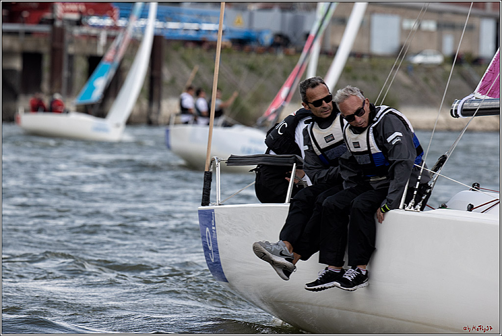 Die Kultur-Regatta Sailing #Art4GlobalGoals - Nachhaltigkeitsziele (Sustainable Develpment Goals / SDGs) der Vereinten Nationen (UN); Monheim - Duesselorfer Yachthafen, 22.08.2021