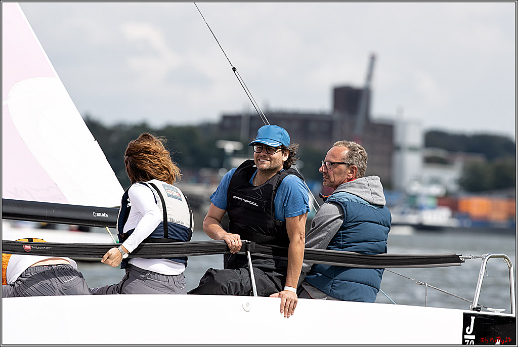 Die Kultur-Regatta Sailing #Art4GlobalGoals - Nachhaltigkeitsziele (Sustainable Develpment Goals / SDGs) der Vereinten Nationen (UN); Monheim - Duesselorfer Yachthafen, 22.08.2021