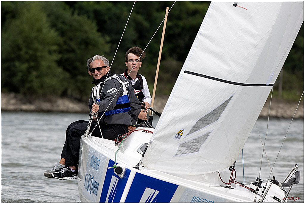 Die Kultur-Regatta Sailing #Art4GlobalGoals - Nachhaltigkeitsziele (Sustainable Develpment Goals / SDGs) der Vereinten Nationen (UN); Monheim - Duesselorfer Yachthafen, 22.08.2021