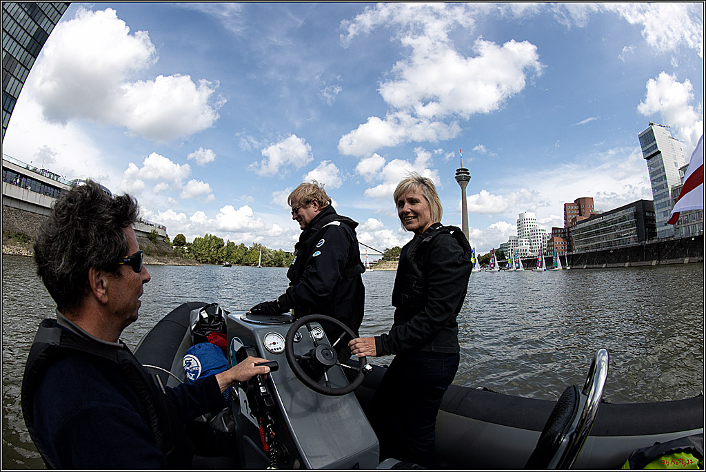 Die Kultur-Regatta Sailing #Art4GlobalGoals - Nachhaltigkeitsziele (Sustainable Develpment Goals / SDGs) der Vereinten Nationen (UN); Monheim - Duesselorfer Yachthafen, 22.08.2021