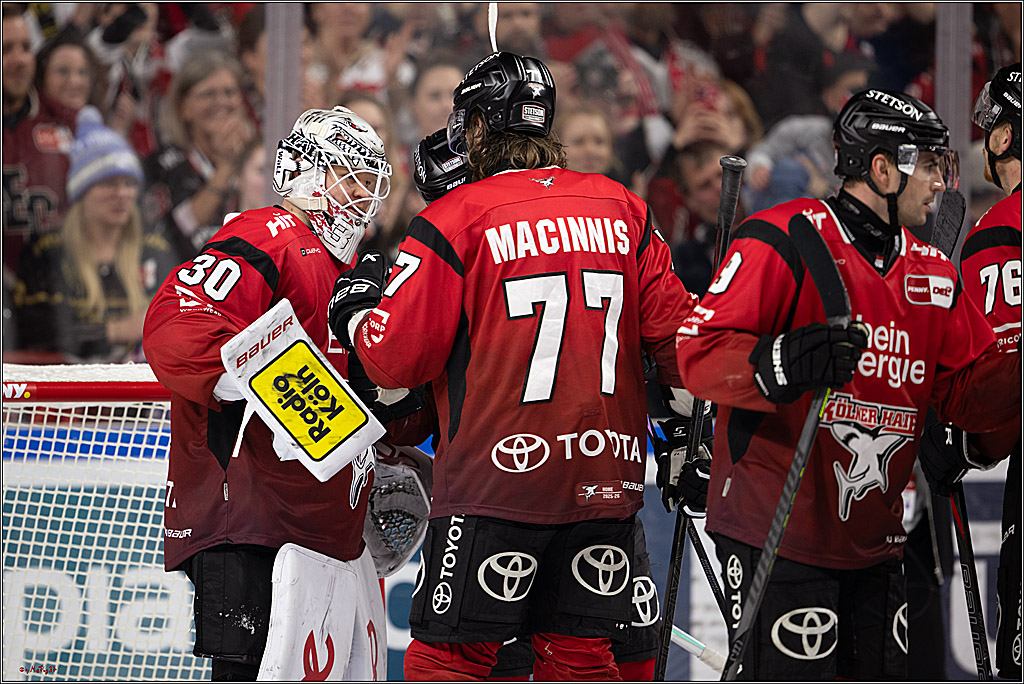 PENNY DEL 1; Kölner Haie - Iserlohn Roosters; Köln, 18.01.2026