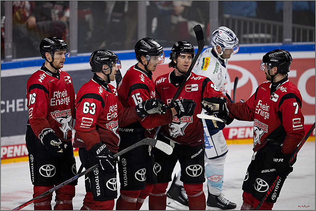 PENNY DEL 1; Kölner Haie - Dresdner Eislöwen; Köln, 25.02.2026