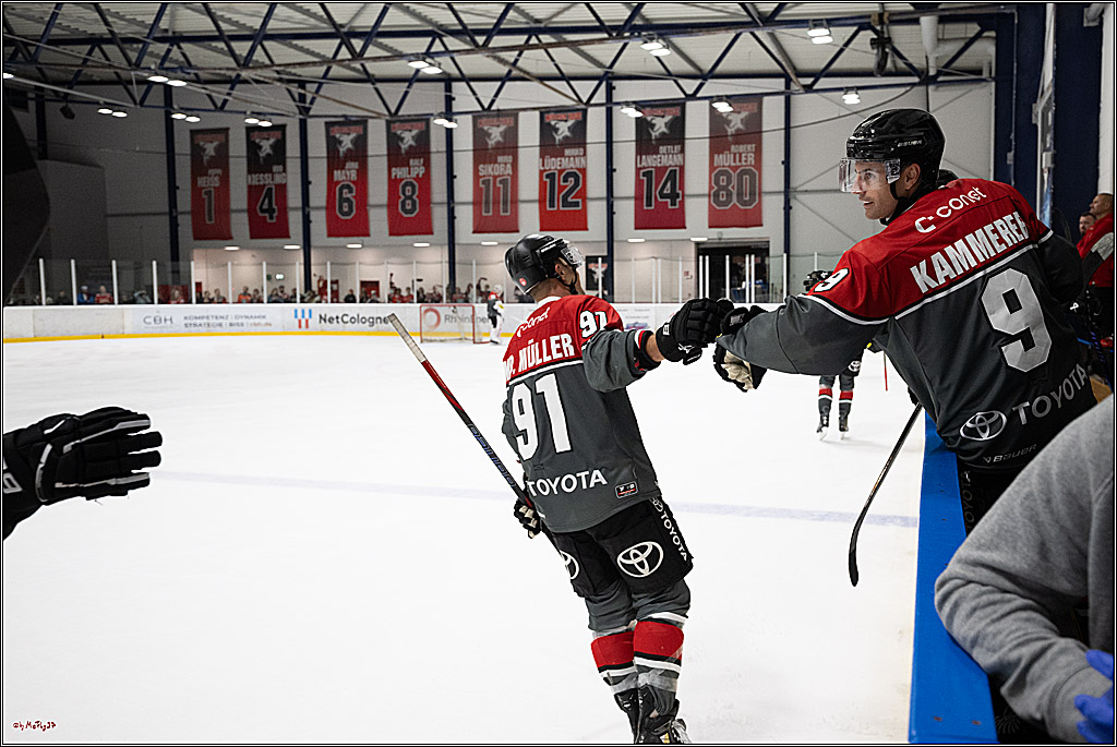 PENNY DEL 1 2. Testspiel; Kölner Haie - Löwen Frankfurt ; Köln, 28.08.2026