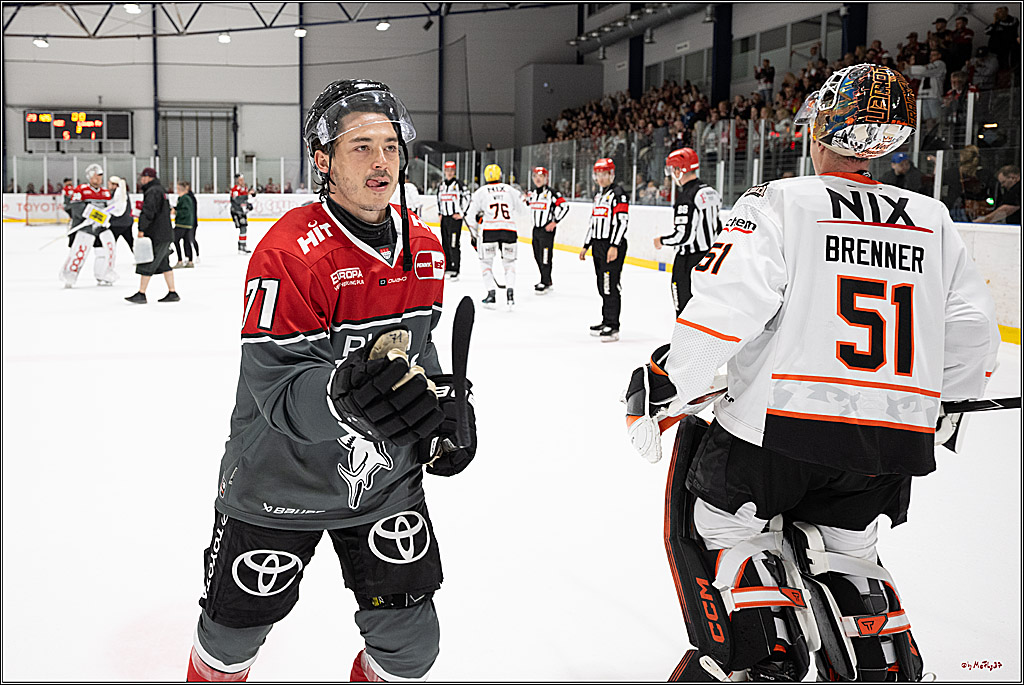 PENNY DEL 1 2. Testspiel; Kölner Haie - Löwen Frankfurt ; Köln, 28.08.2026