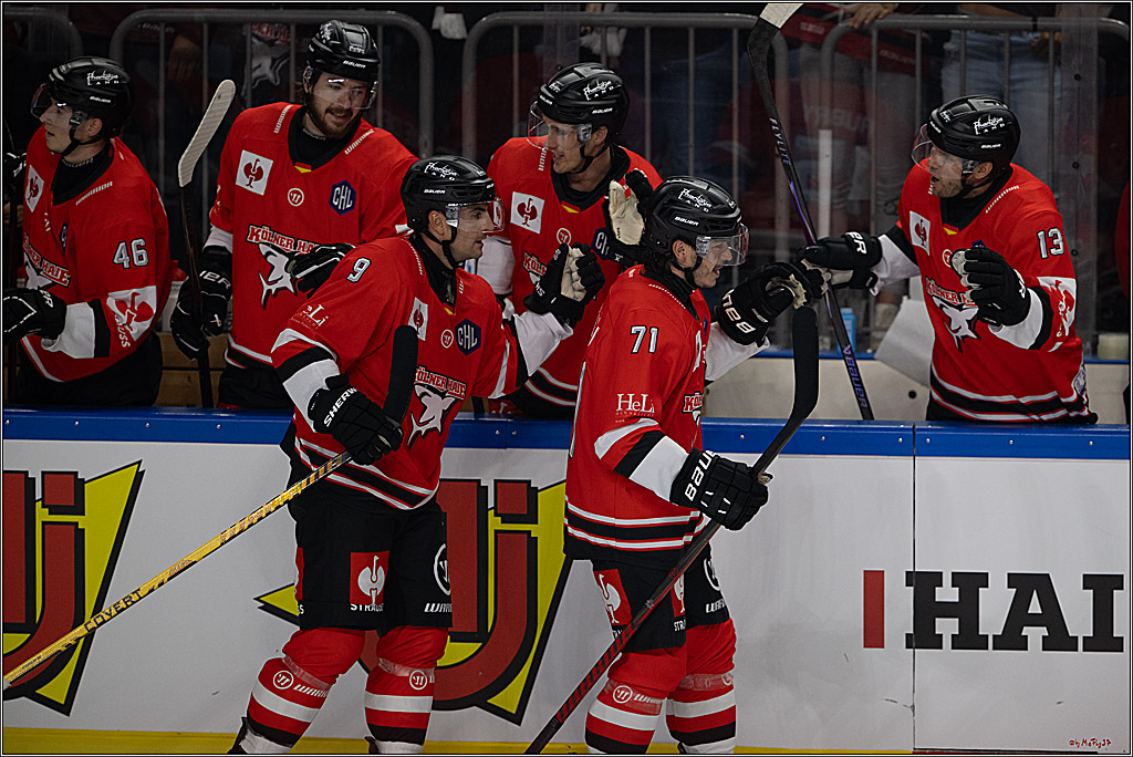 CHL Vorrunde; Kölner Haie - Frölunda HC; Köln, 10.09.2026