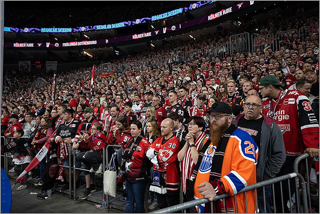 CHL Vorrunde; Kölner Haie - Frölunda HC; Köln, 10.09.2026