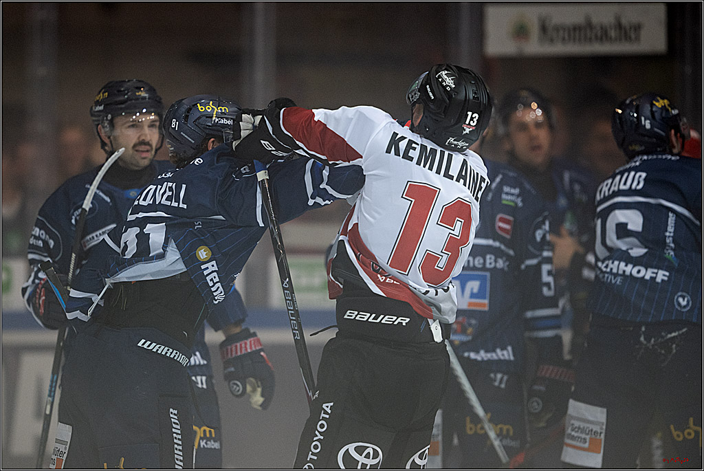 PENNY DEL 1; Iserlohn Roosters - Kölner Haie; Iserlohn, 16.10.2026